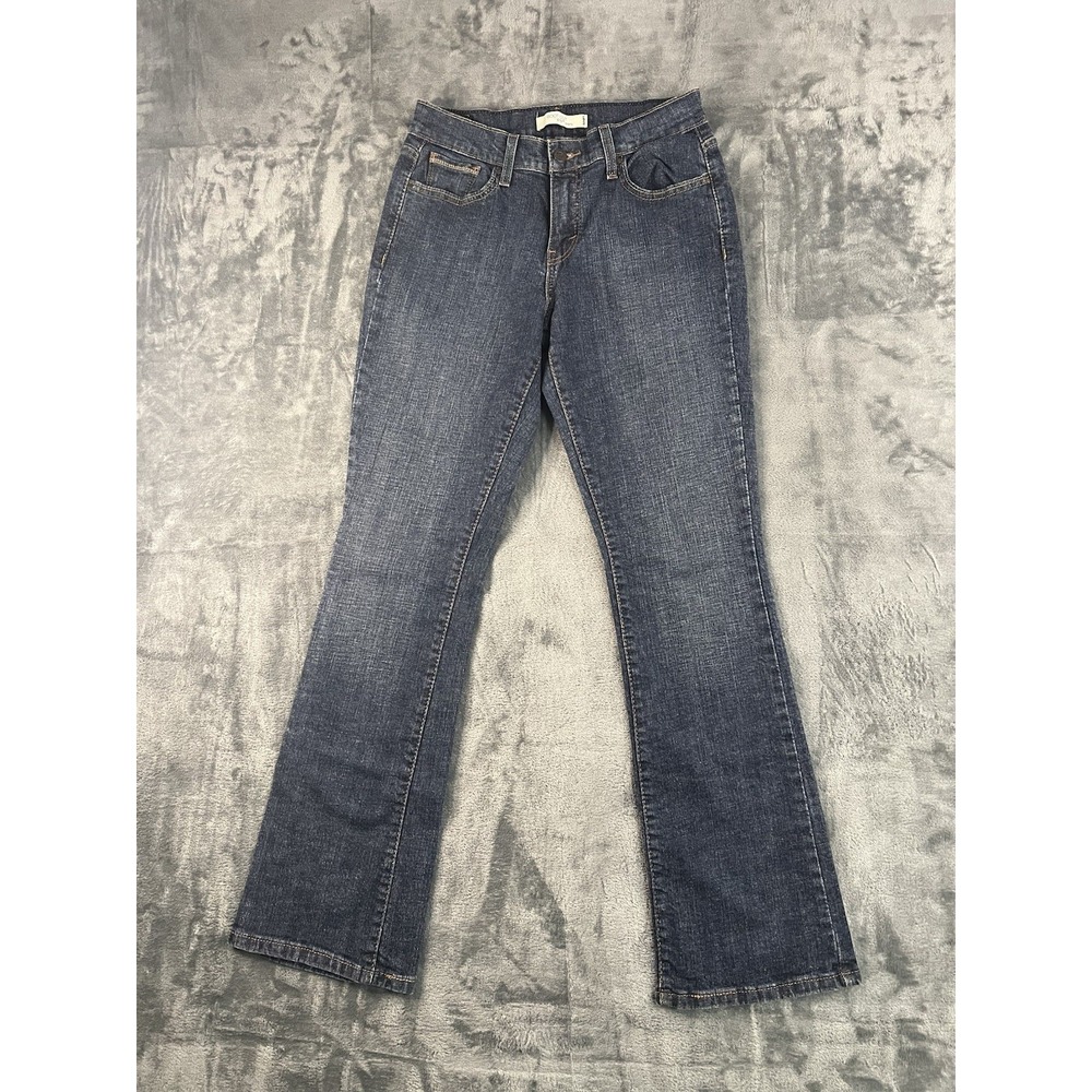 Levi's 515 Bootcut Jeans Womens Size 4M Medium Wash Stretch Denim Blue 14.5x30.5